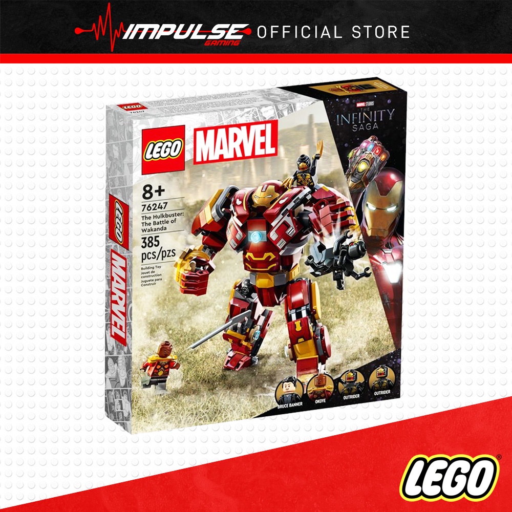 LEGO 76247 Marvel Super Heroes - The Hulkbuster: The Battle of Wakanda ...