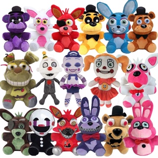 In Stock】15cm FNAF Five Nights at Freddy's Sanshee Plush Bear/Foxy Gift