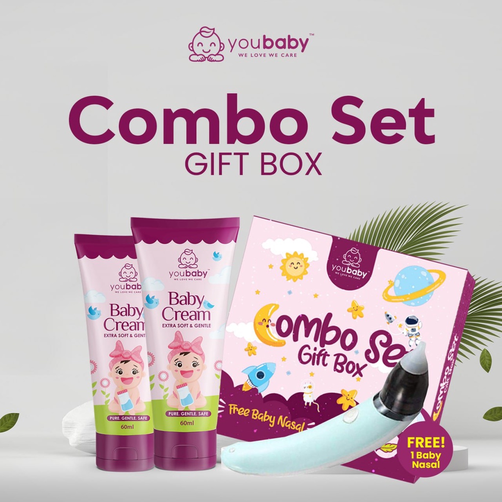 YOUBABY CREAM, SHOWER GEL & SERUM SET LENGKAP BATUK, KAHAK, SELESEMA