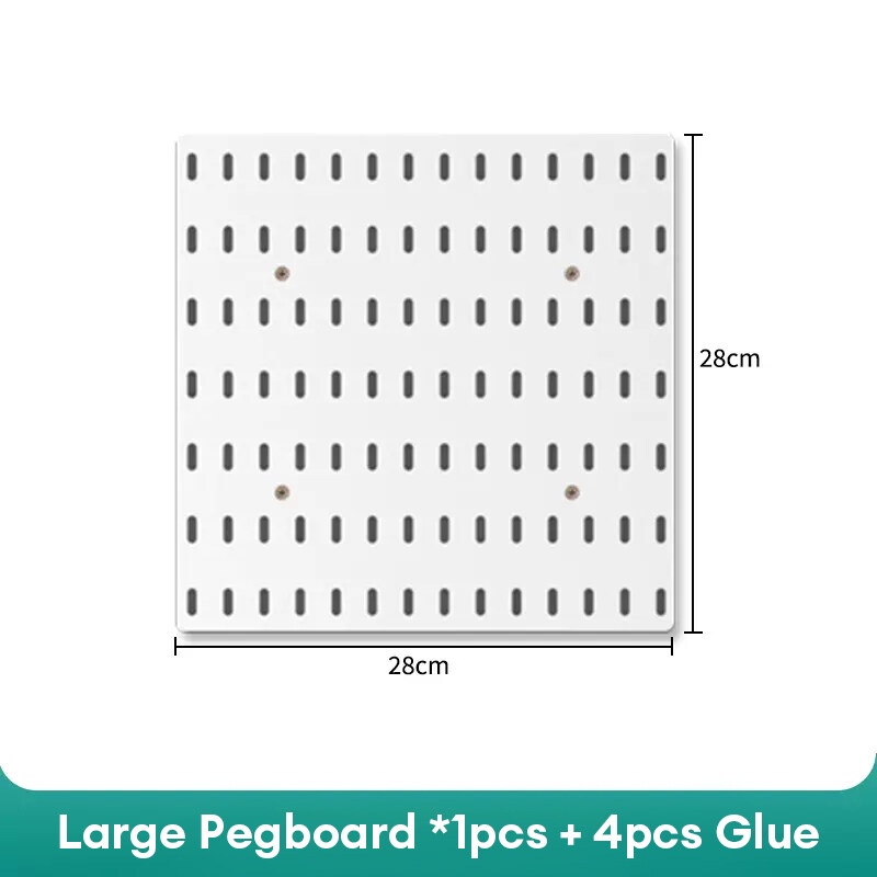 Pegboard Organizer | Compatible with IKEA SKADIS | Wall Shelf ...