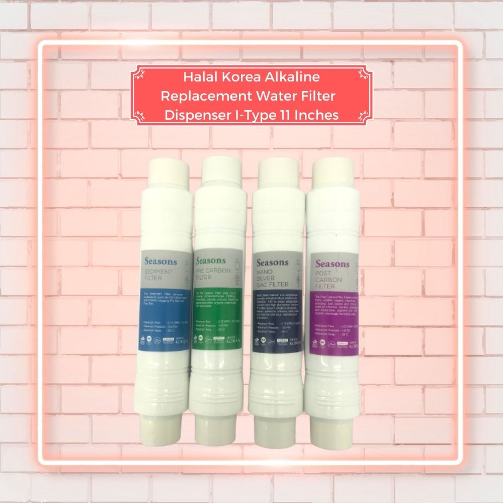 Halal Korea Alkaline Replacement Water Filter / Dispenser IType