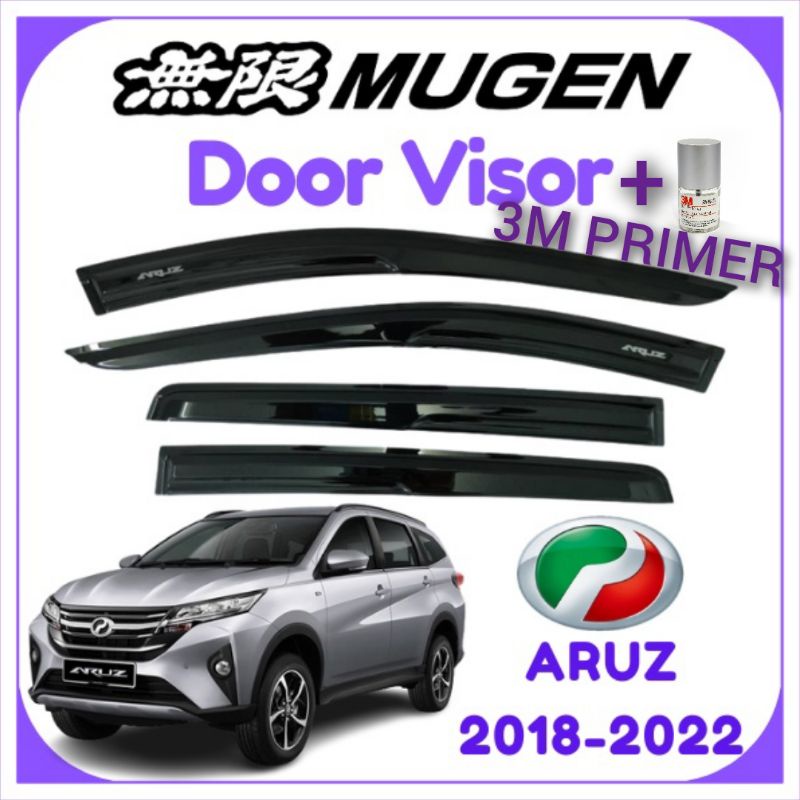 PERODUA ARUZ 2018-2022 Door Visor Air Press Window Mugen Style Acrylic ...