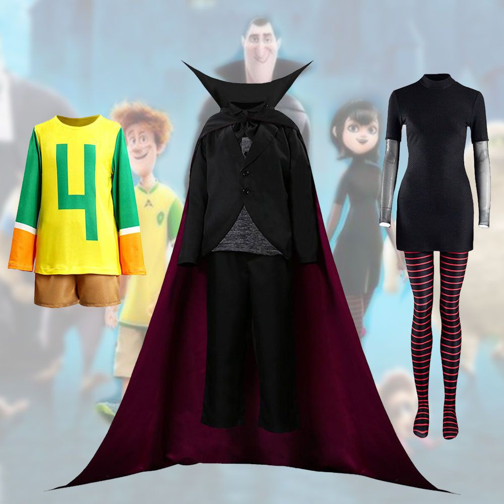 Hotel Transylvania Draculaura Mavis Jonathan Vampire Xmas Party Costume Set  | Shopee Malaysia