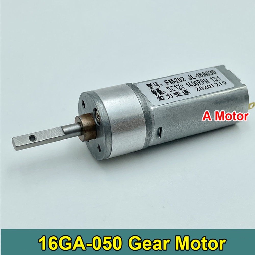 MECHEN Getriebemotor 16GA-050 DC 3-24V - Kleiner Roboter Motor 31g Hochmoment