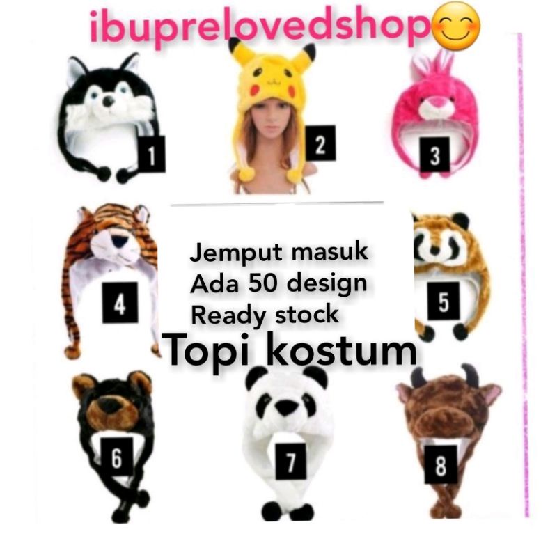 🔥Raedy stock 🔥TOPI kostum bundle | Shopee Malaysia