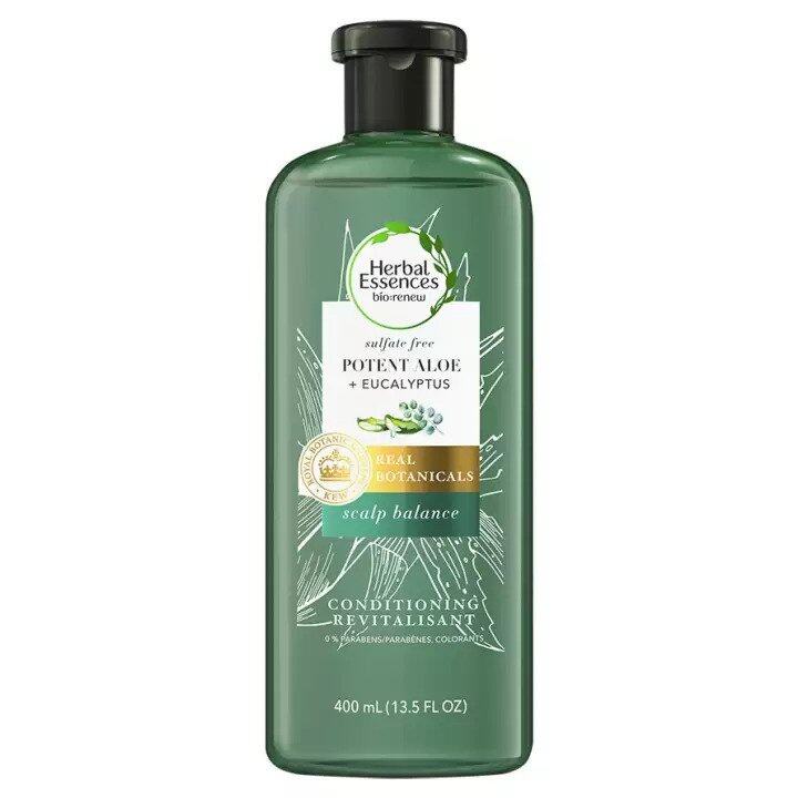 Herbal Essences Conditioner 350ml- Potent Aloe & Eucalyptus (Scalp ...