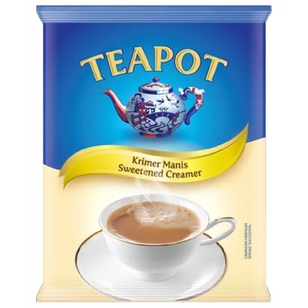 Teapot Krimer Manis Sweetened Creamer. Condensed Milk Soft Pack 2.5kg