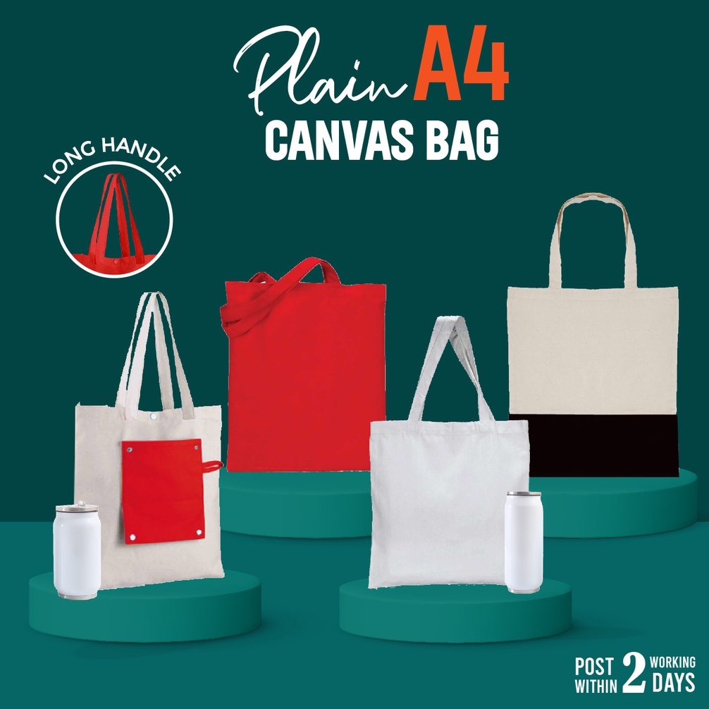 Plain tote bag borong malaysia online