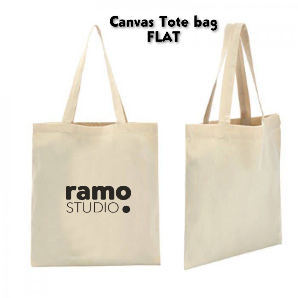 Customized Print Canvas Tote Bag 12oz Bag Custom Printing Canvas 