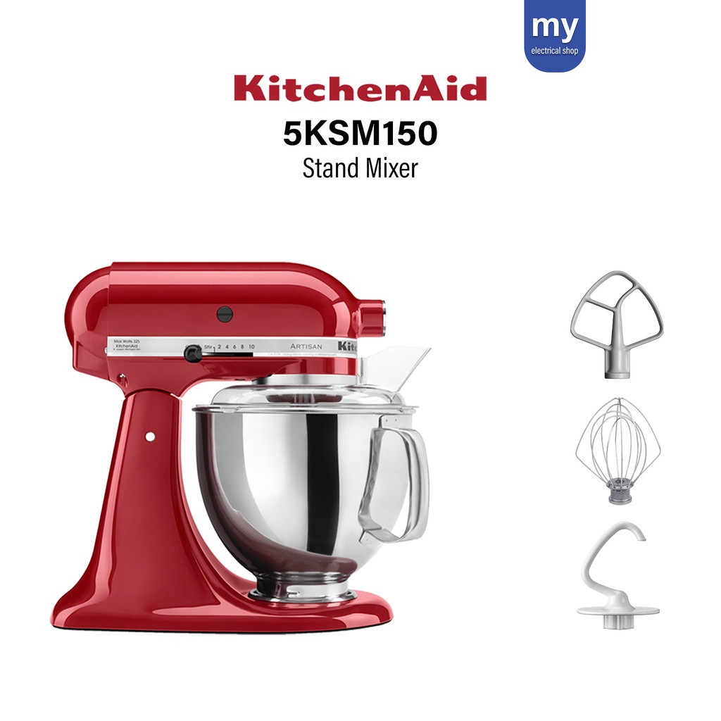 Implement Vil have lounge KitchenAid 5KSM150PS Stand Mixer | Shopee Malaysia