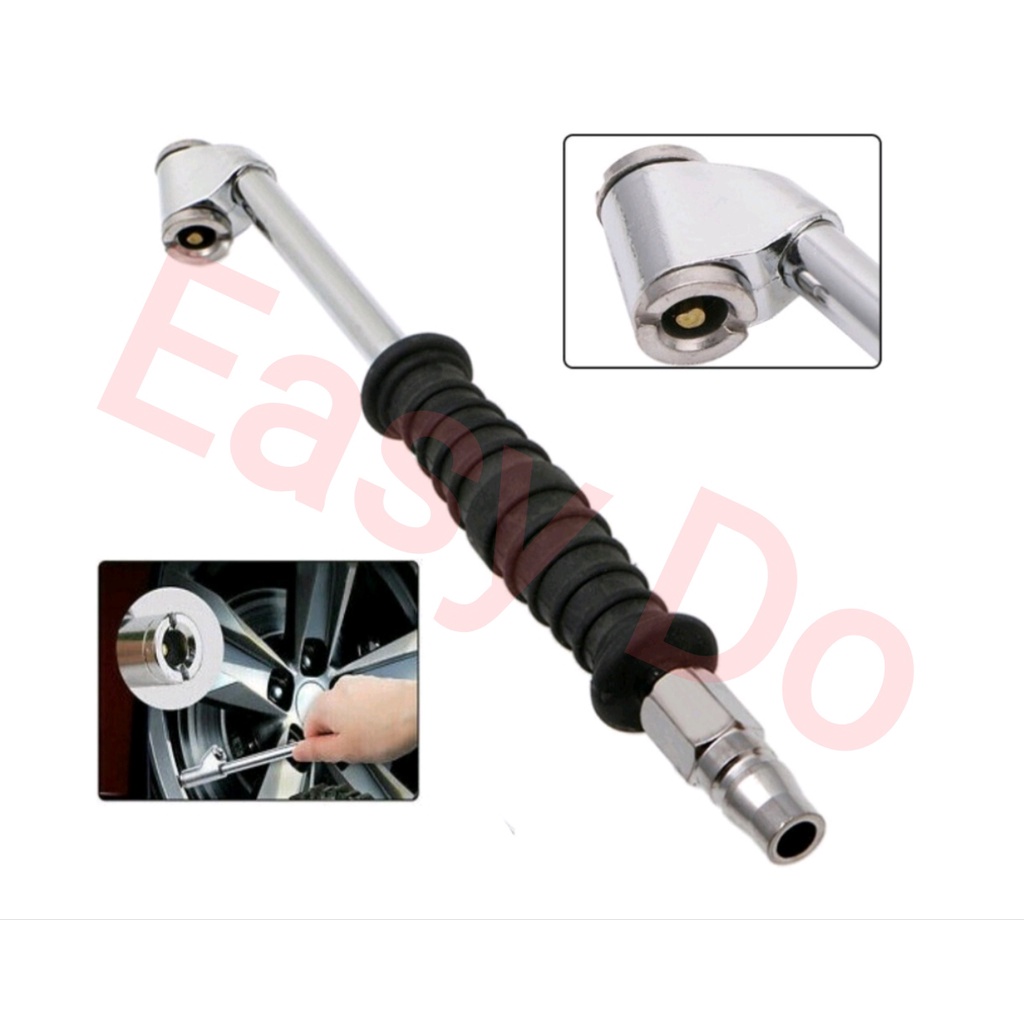 Tire Air Inflator Dual Head TC3 Chuck Valve Air Pressure Pen Shopee