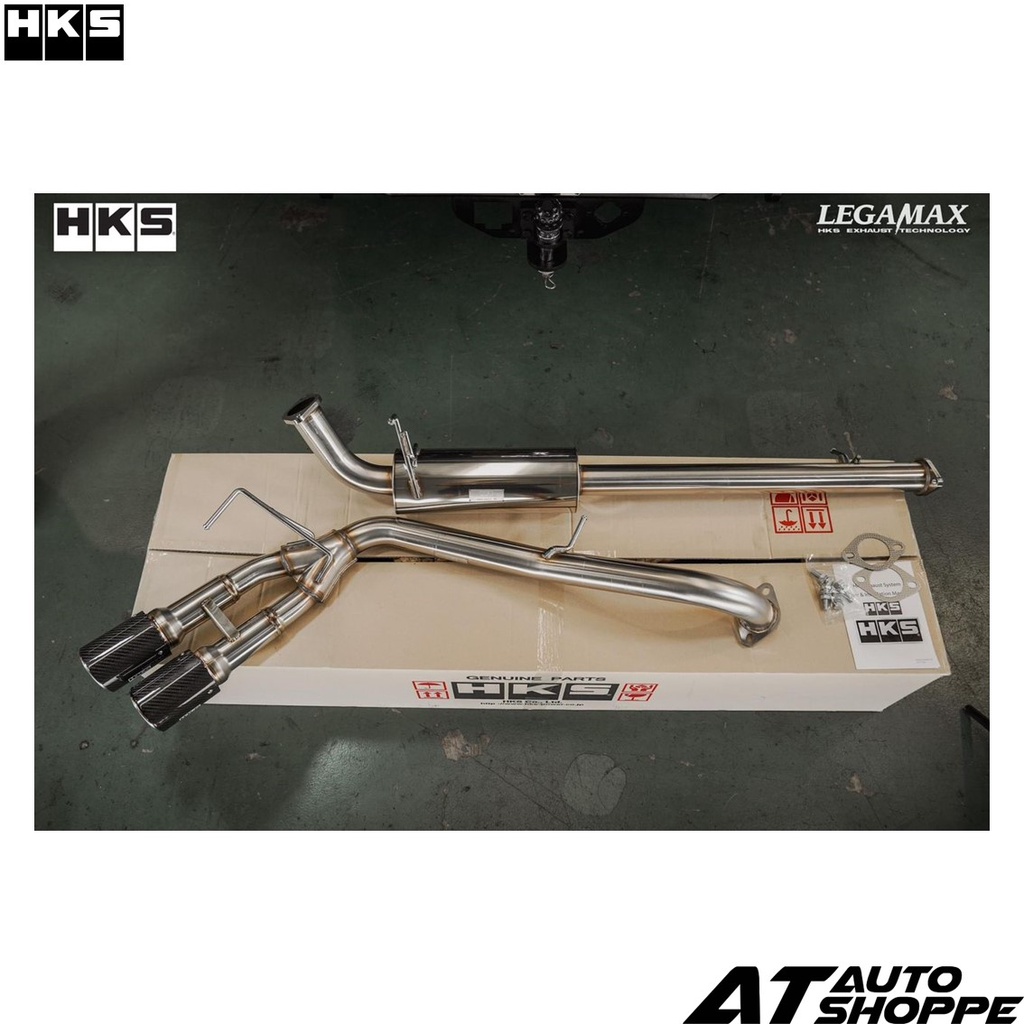 HKS LEGAMAX MUFFLER EXHAUST DUAL SIDE EXITS FOR FORD RANGER NEXT GEN T9