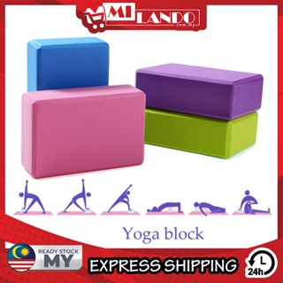 2Pcs Yoga Block High Density Stretching Aid Eco-friendly Natural No Odor  Soft Wood Yoga Equipment Brick for Women Men
