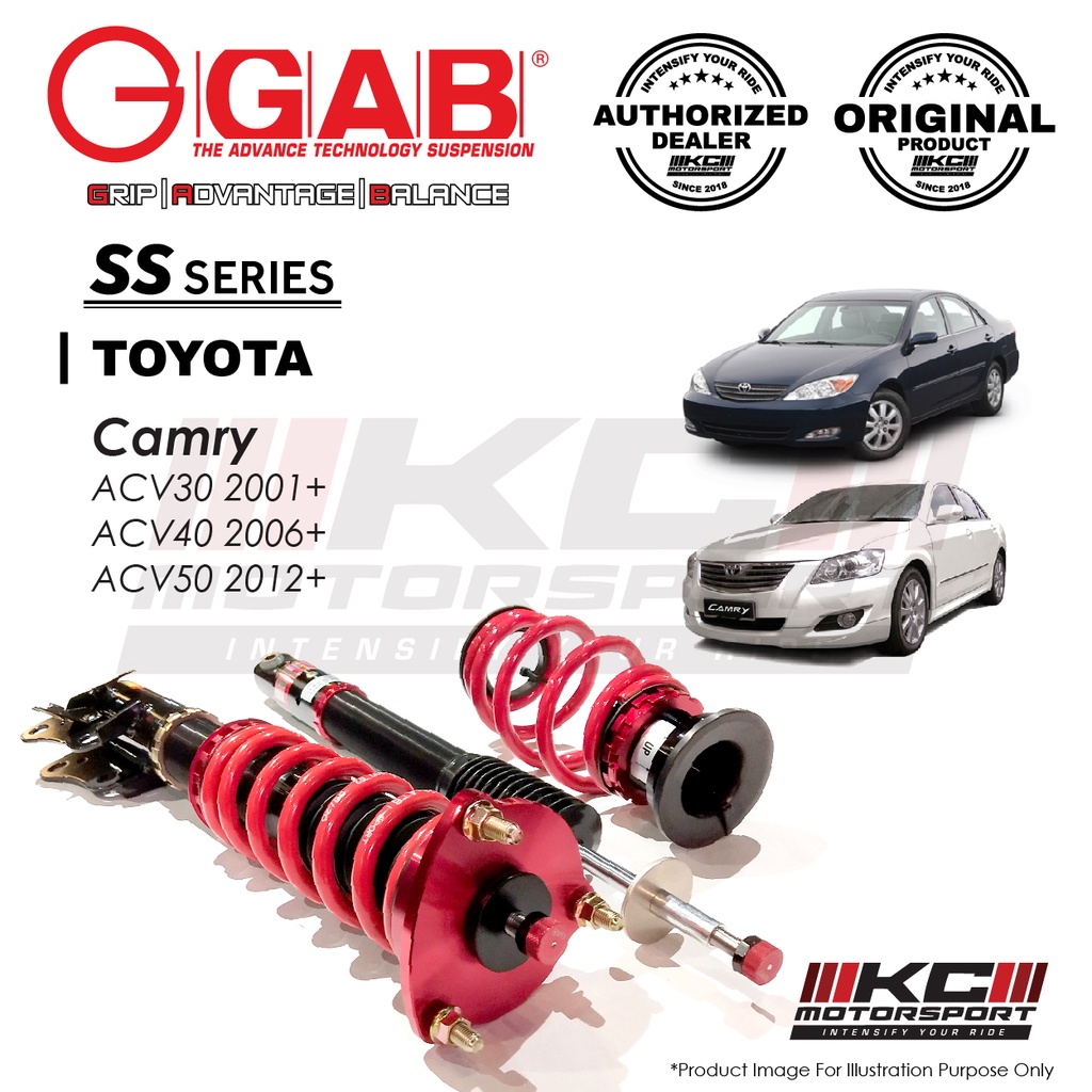 Toyota Camry ACV30 2001+ / ACV40 2006+ / ACV50 2012+ - GAB SS Series ...