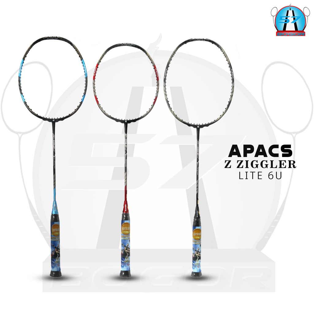 Apacs Z Ziggler Lite 6U Original Badminton Racket Shopee Malaysia