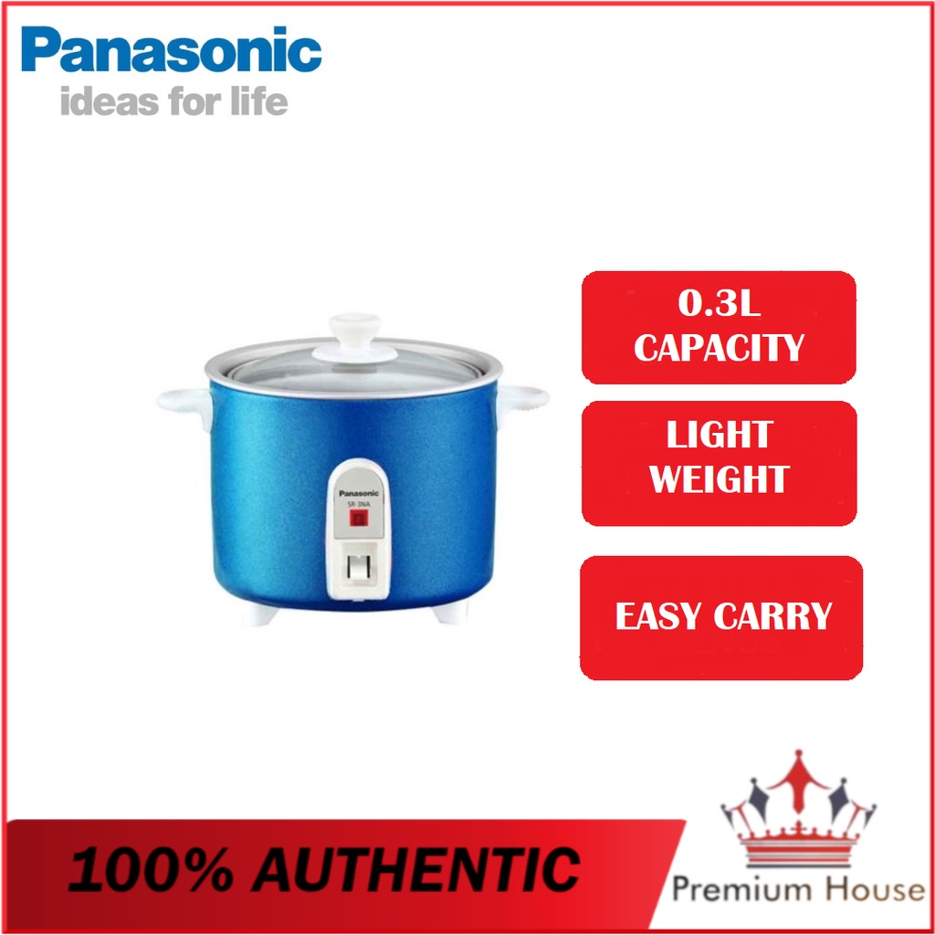 Panasonic SR-3NAA BABY COOKER (0.3L) 0.16KG RICE SR-3NAASK | Shopee ...