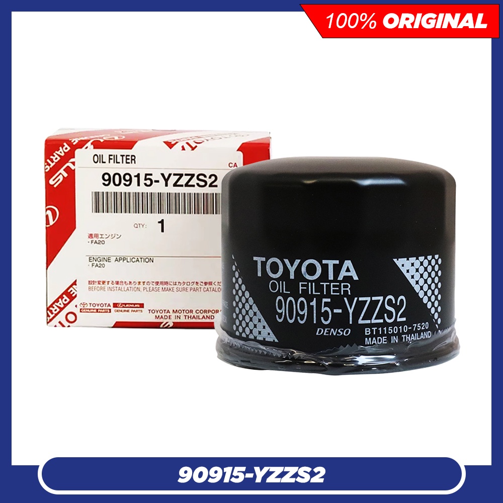 TOYOTA OIL FILTER - TOYOTA GT86 / SUBARU BRZ 90915-YZZS2 | Shopee Malaysia