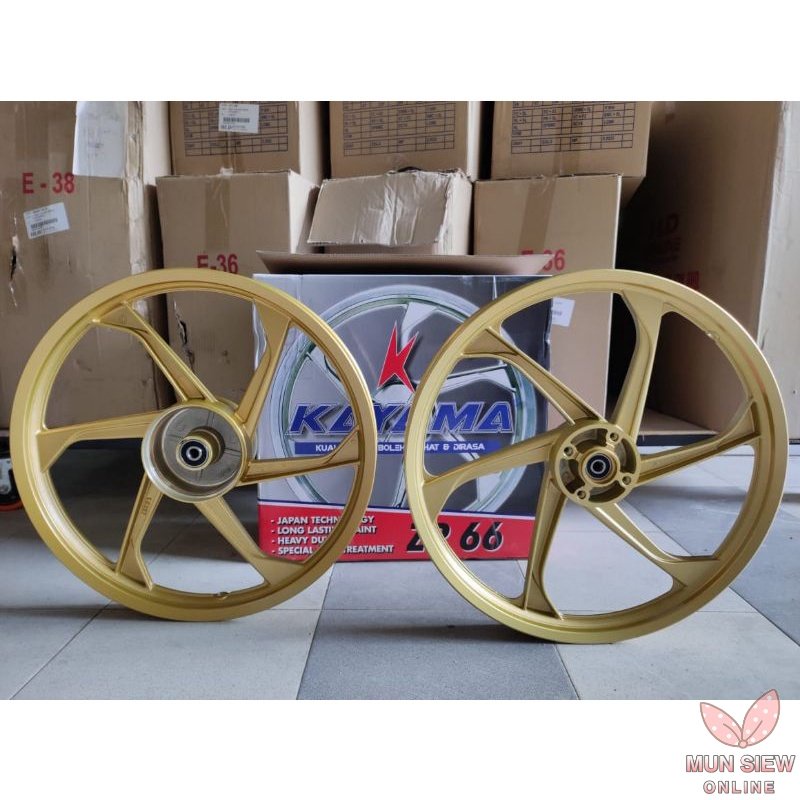 Sport Rim Wheel (KAYAMA) (ZR66) Honda Wave125 Wave 100r (DISC) 6 Batang ...