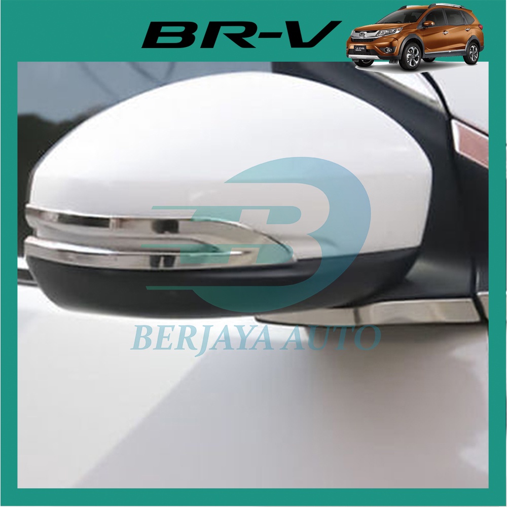 Honda BR-V / BRV (2016-2025) Side Mirror Lining Chrome Berjaya Auto ...