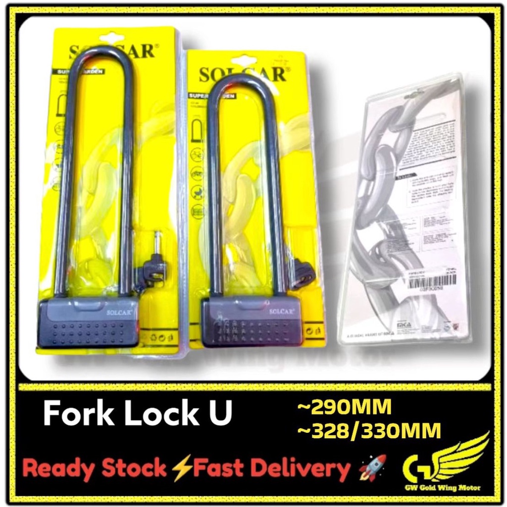 SOLCAR Solfili 100 Original Super Harden ABSORBER Fork Lock U 12146