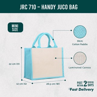 Jute Bag Juco Bag Canvas Bag Plain Bag Pemborong