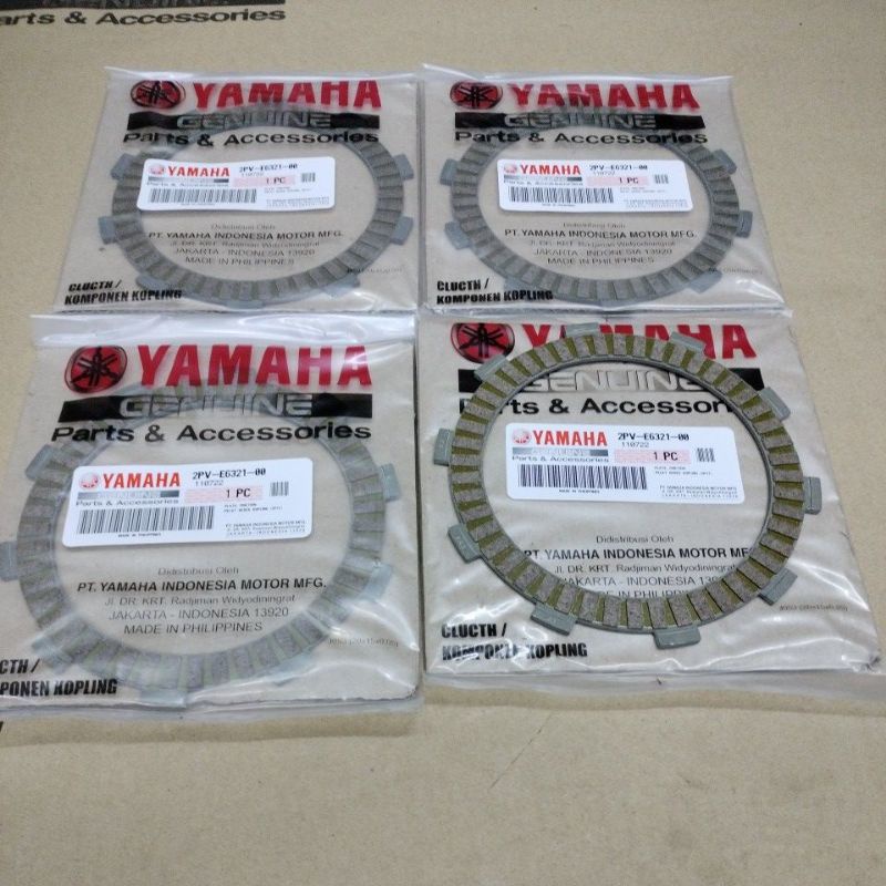 YAMAHA Y15 CLUTCH PLATE (2PVE632100) ORIGINAL 💯 Shopee Malaysia
