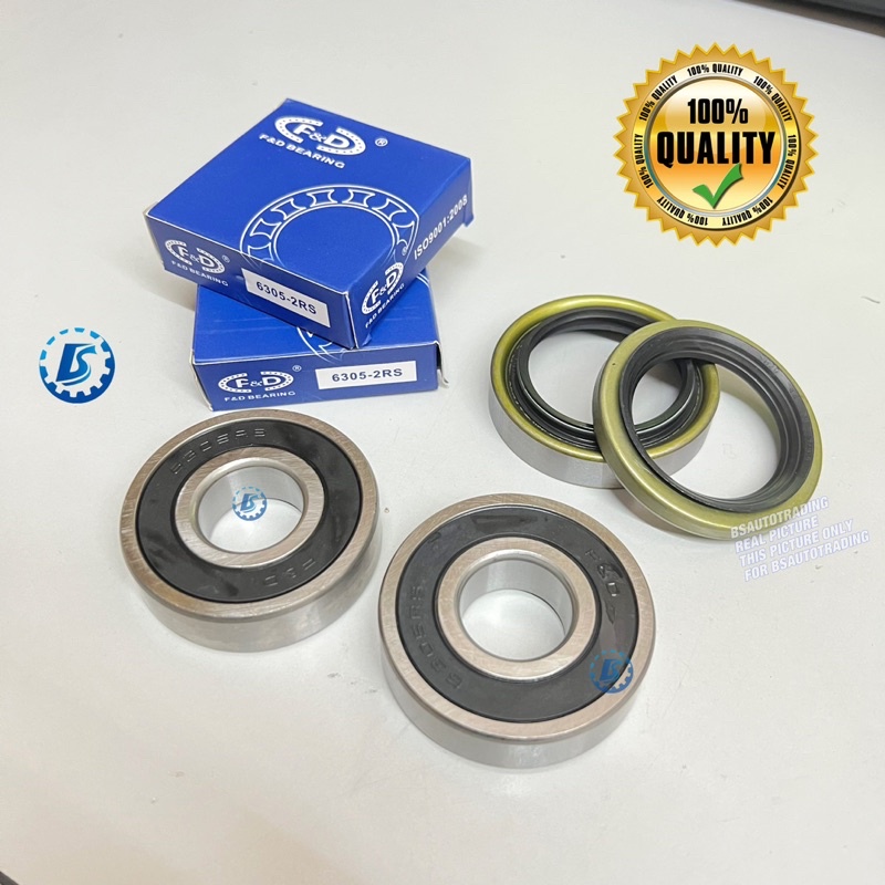 Perodua Kancil 660 850 Front Wheel Bearing with Oilseal 63052RS