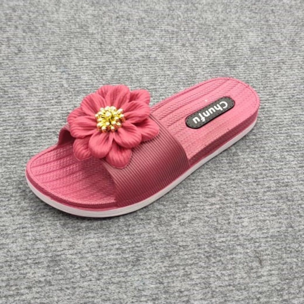 Women Comfortable Home Slippers Rubber Slippers
