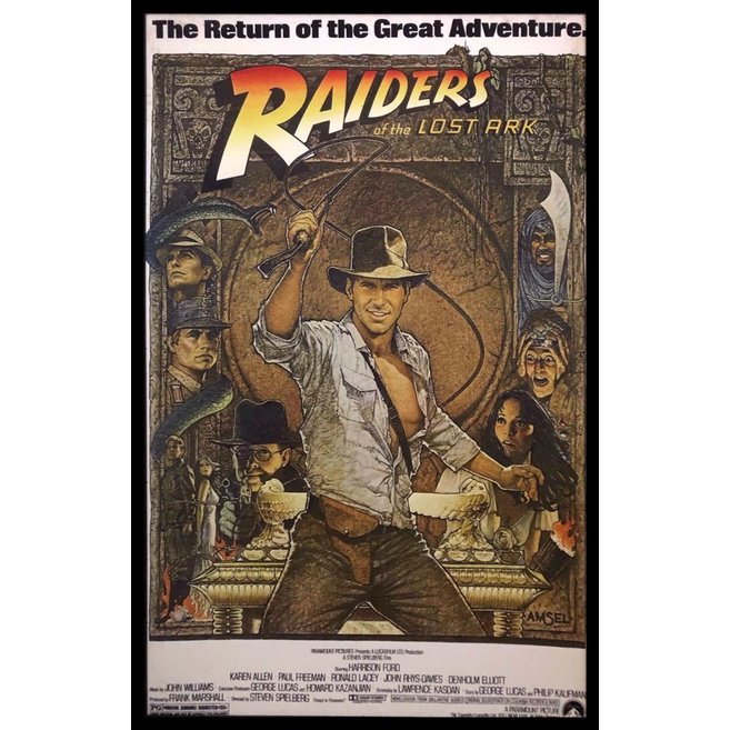 (READY STOCK)Home decoration Raider Movie Banner