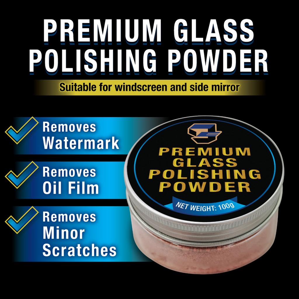 Glass Polishing Powder Premium Quality Premium Serbuk Penggilap Kaca