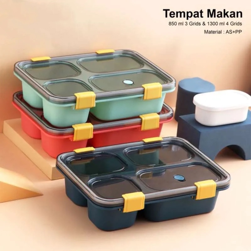 Lunch Box Lunch Box Launch Box Kids Plastic Bulkhead Portable Lunch Box
