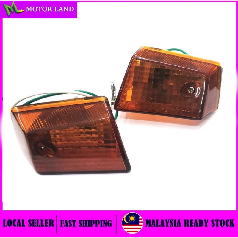 SUZUKI RC80L RC80NEW RC80 FRONT SIGNAL LAMP LAMPU SIGNAL DEPAN LIGHT ...