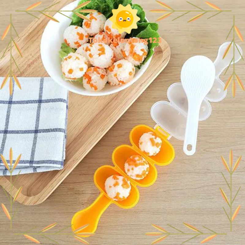 Round Rice Ball Mold Round Rice Bento Sushi Onigiri Nigiri Mold ...