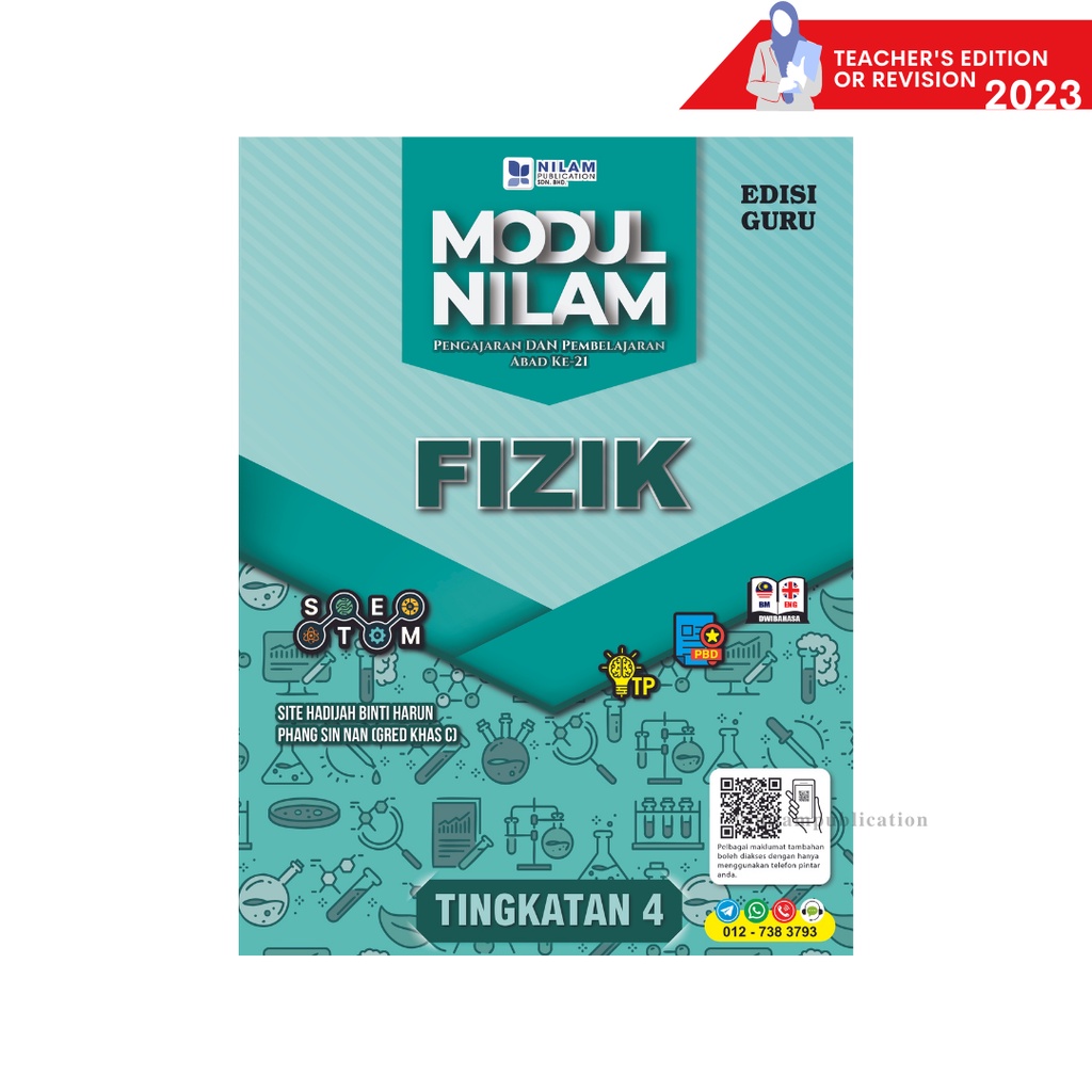 Nilam Edisi Guru Fizik Tingkatan 4 2023 Dwibahasa Bilingual Physics Form 4 Teachers Edition 3623