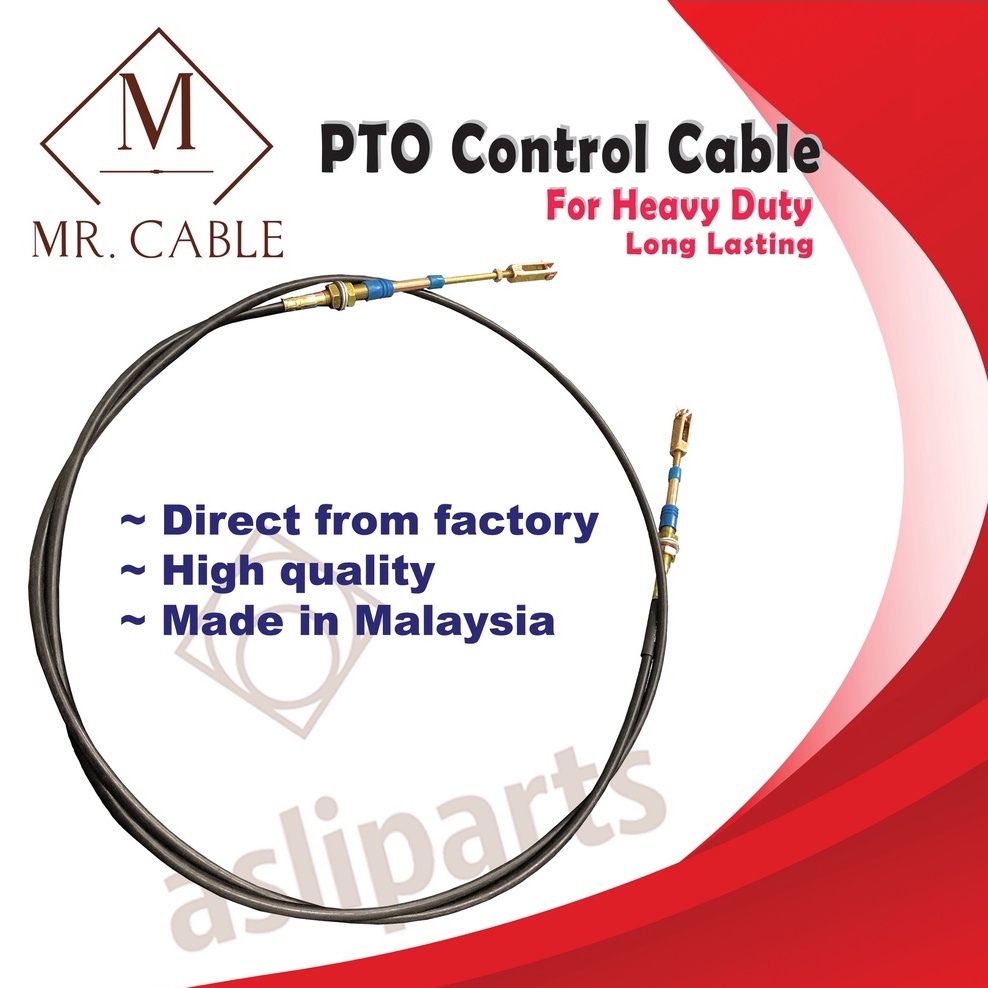 [READY STOCK] MR. CABLE 3800mm PTO CONTROL CABLE (Heavy Duty) | Shopee ...