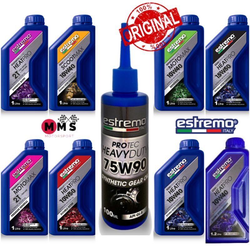 ESTREMO ITALY HEATPRO / MOTOMAX / SCOOTMAX / 2T,4T SEMI FULLY ENGINE