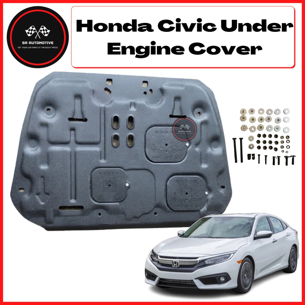 Honda Civic 2016 Engine Under Cover Protection Underbody Engine Splash