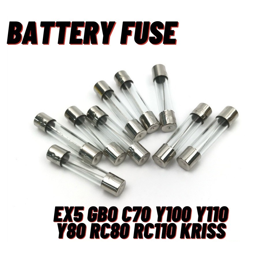 FUSE BATTERY FIUS BATERI HONDA MODENAS SUZUKI EX5 HP EX5 DREAM GBO C70 ...