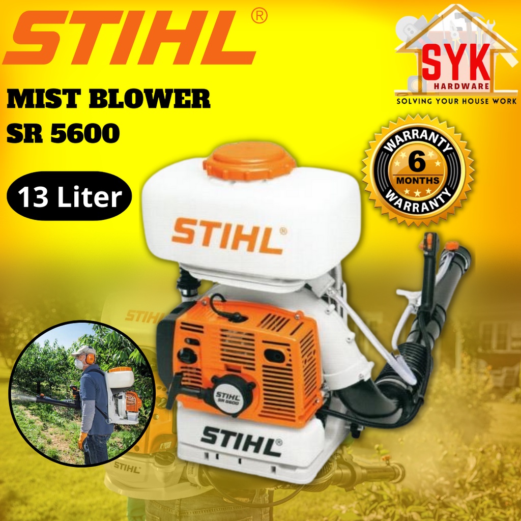 Syk Stihl Sr 5600 Mist Blower Sprayer Mist Blower Mist Duster Mesin Pump Racun Pam Racun Blower