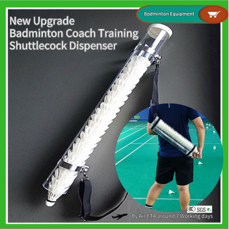 SP1004 (Direct Factory) Badminton Shuttlecock Server Coach Feeder Shooting Badminton Training