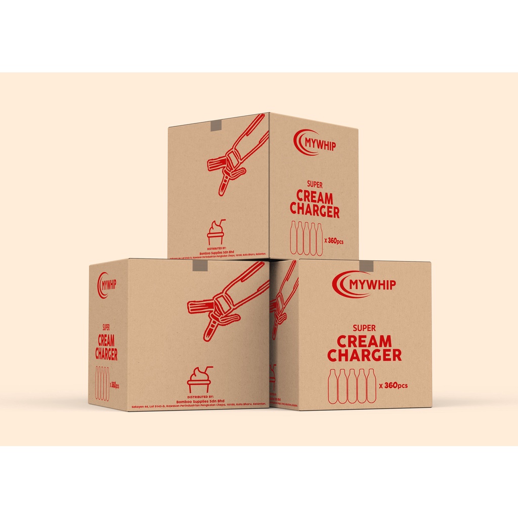 MYWHIP PROFFESIONAL GAS CHARGER N20 GAS CREAM WHIPPER WHIPPING CREAM (1