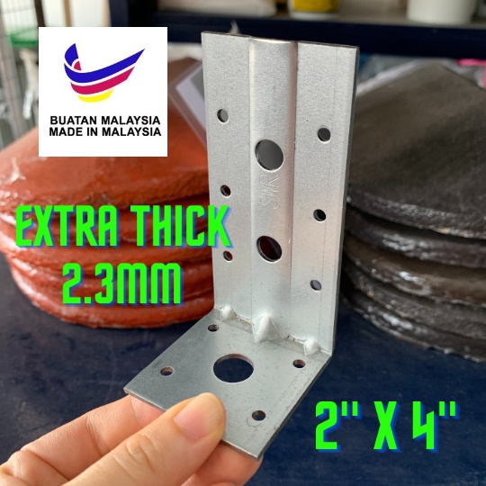 [Xhome] Made In Malaysia, 2.3mm Super Thick Truss L Bracket Besi Atap ...