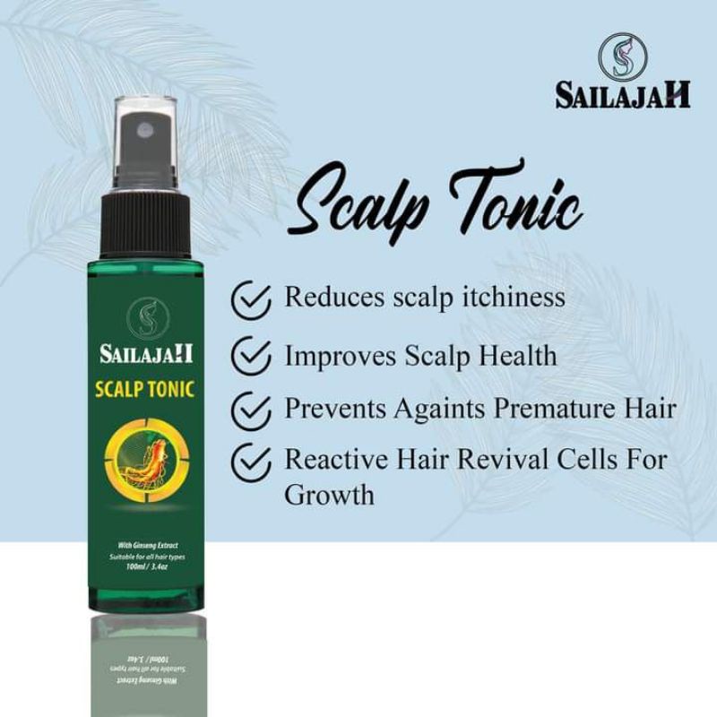 Sailajah Scalp Tonic 100ML(100 Authentic Product) Shopee Malaysia