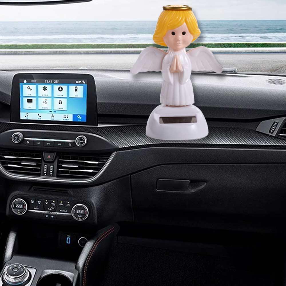 DVFDA For Kids Office Eco Friendly Action Figure Solar Powered Dashboard Shaking Head Dolls Solar Fireman Toy Bobble Head Doll Solar Dancing Fireman I3618954700