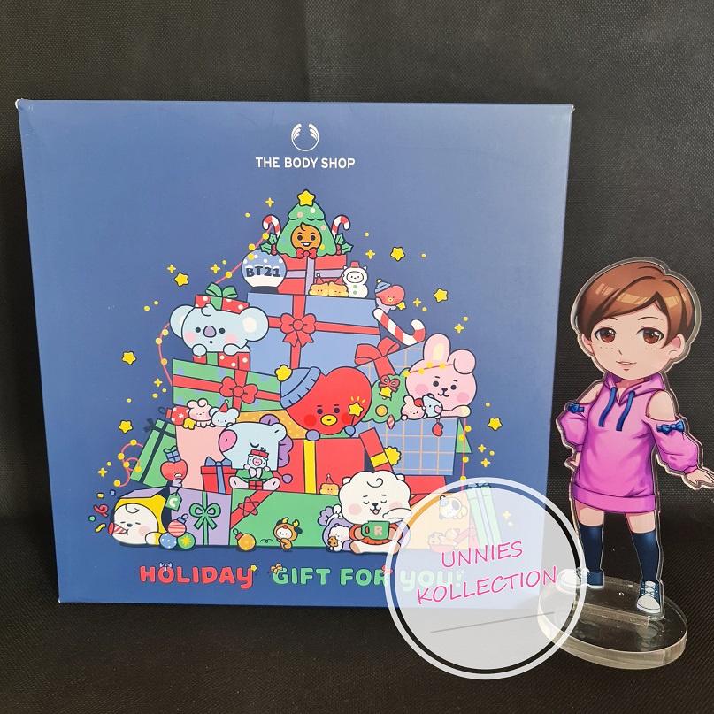 🔥READY STOCK🔥 BT21 X THE BODY SHOP ADVENT CALENDAR 2022 Shopee Malaysia