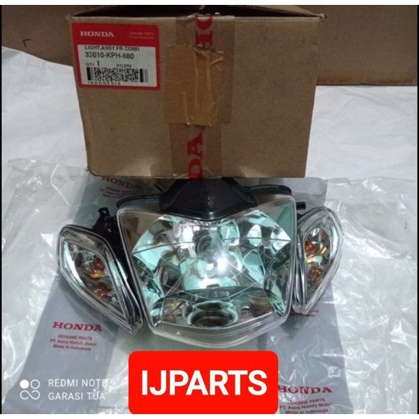Original Charisma X 125 Headlight SET Charisma Reflector X125 SET Of