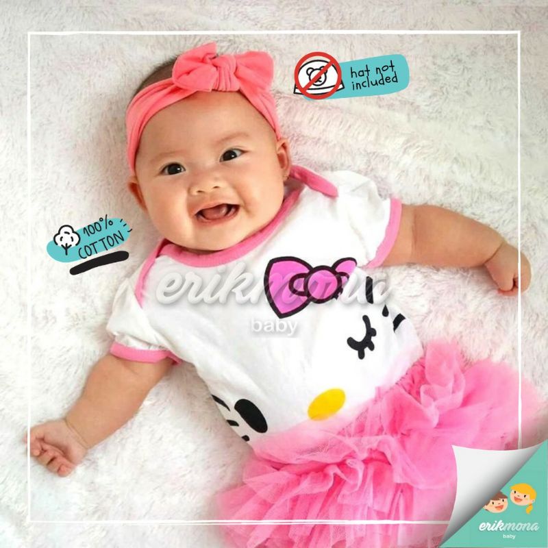 Baby Jumper Hello Kitty Jumpsuit Baby Character Costume Shopee Malaysia