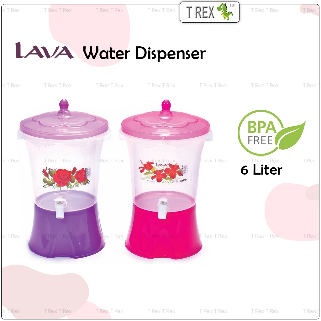 Lava 6l Water Dispenser Bpa Free Gravity Water Dispenser Bekas Air Balang Air Shopee 8397