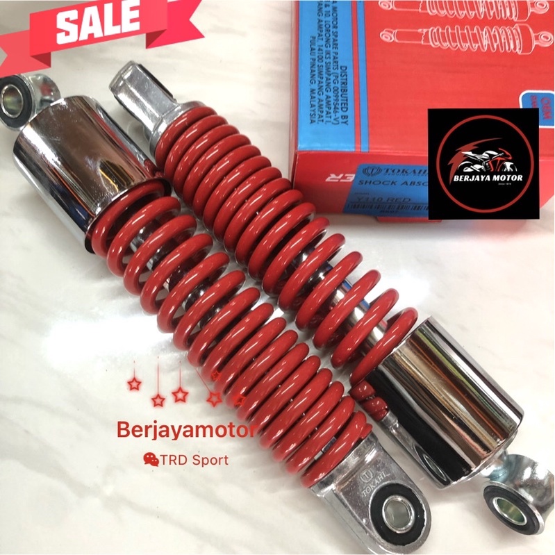Absorber yamaha Y110 SS cutting original Red/Black Shopee Malaysia
