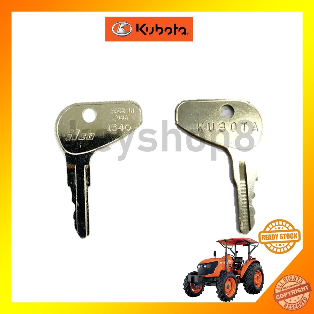 Kubota Keys L Series Heavy Equipment Tractor Generator Forklift ...